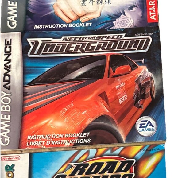 Gameboy player manuals only Assorted Games Lot Of 9 - Picture 4 of 5